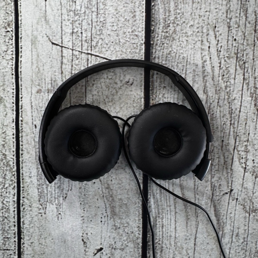 Sony MDR-ZX110NC Wired Noise Canceling On-Ear Headphones Black Tested - Picture 3 of 6